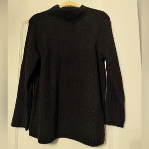 J. Jill Knit Mock-Neck Sweater